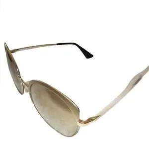 Prada | Accessories | 34 Prada Round Simple Sunglasses Pale  display picture 1